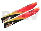 XCB135-B  Xtreme Productions Carbon Fiber Blade 135mm Red 130X  